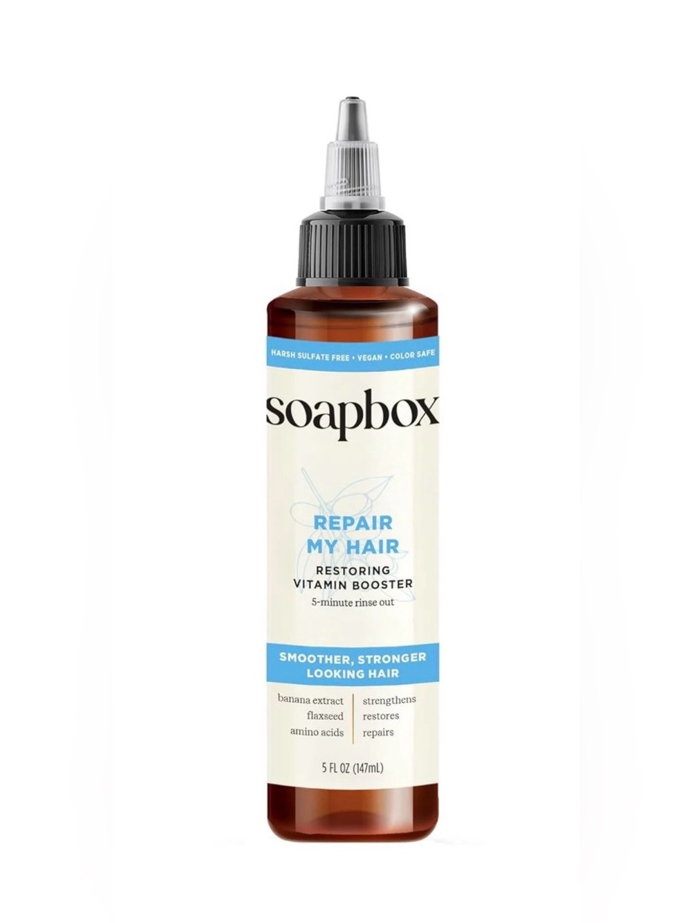 2 bottles- Soapbox repair my hair treatment